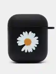 Силиконовый чехол для наушников Apple Airpods 1, 2. с принтом Nike, Nasa (Найк, Наса))