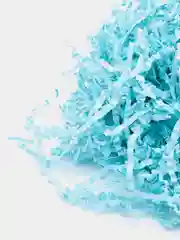 Голубой наполнитель бумажный, 100 г