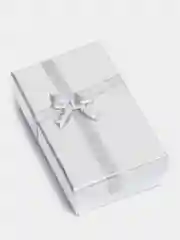 Серебряный подарочная коробочка для украшений, 5*8*2,5 см