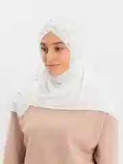 Нарядный мусульманский платок на никах, хиджаб