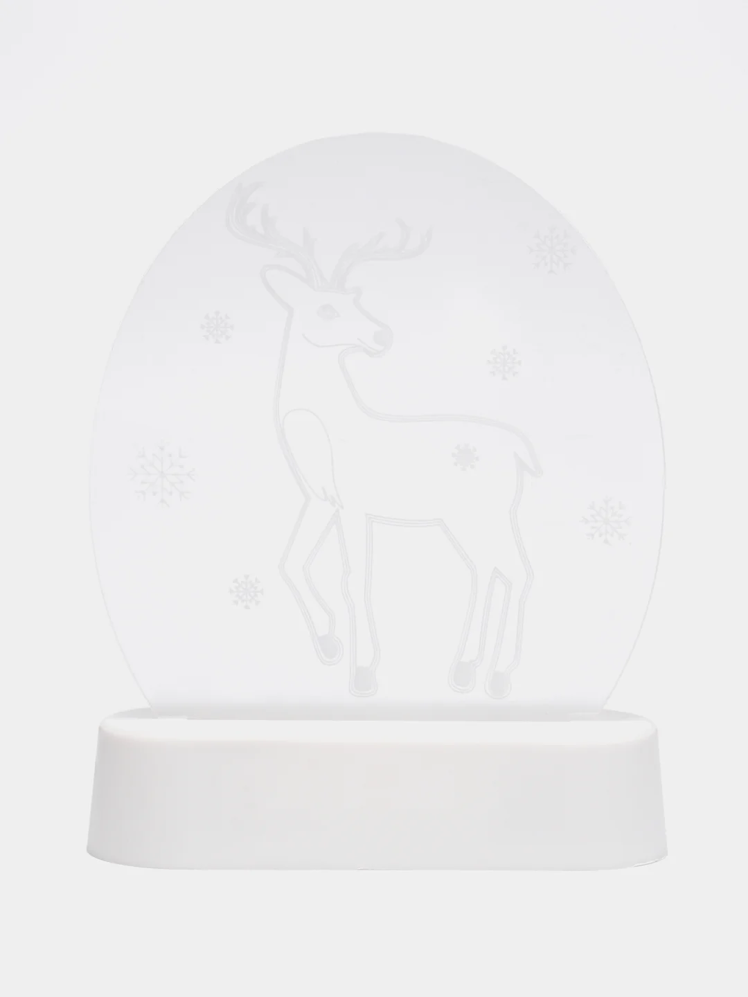 Медный ночник, новогодний светильник светодиодный 3D, LED, от батареек или USB. 3D лампа. Ночник