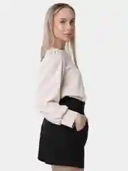 Бежевый блузка женская, летняя
