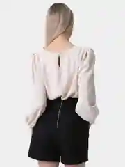 Бежевый блузка женская, летняя