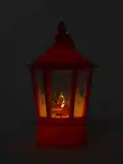 Фонарь новогодний, с фигуркой