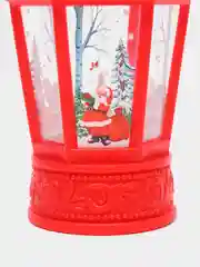Фонарь новогодний, с фигуркой