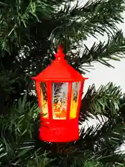 Фонарь новогодний, с фигуркой