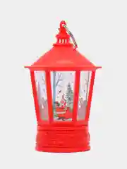 Фонарь новогодний, с фигуркой