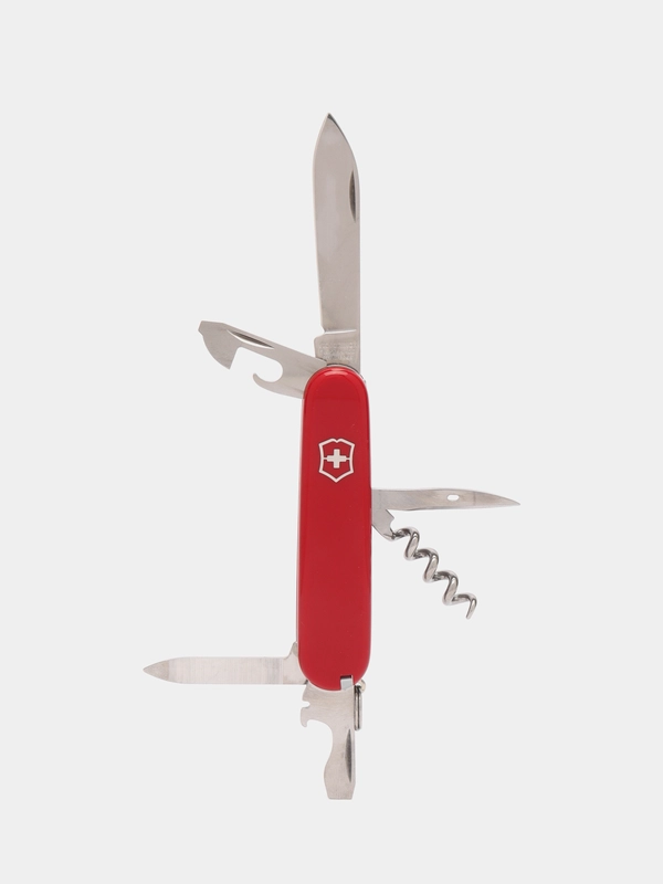 Складной нож Victorinox Sportsman, 13 функций, 84 мм, красный, 0.3803