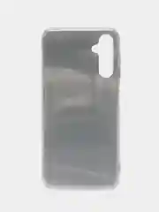 Тёмно-серый чехол для Samsung Galaxy A24 / Самсунг Галакси А24, силиконовый, с рисунком