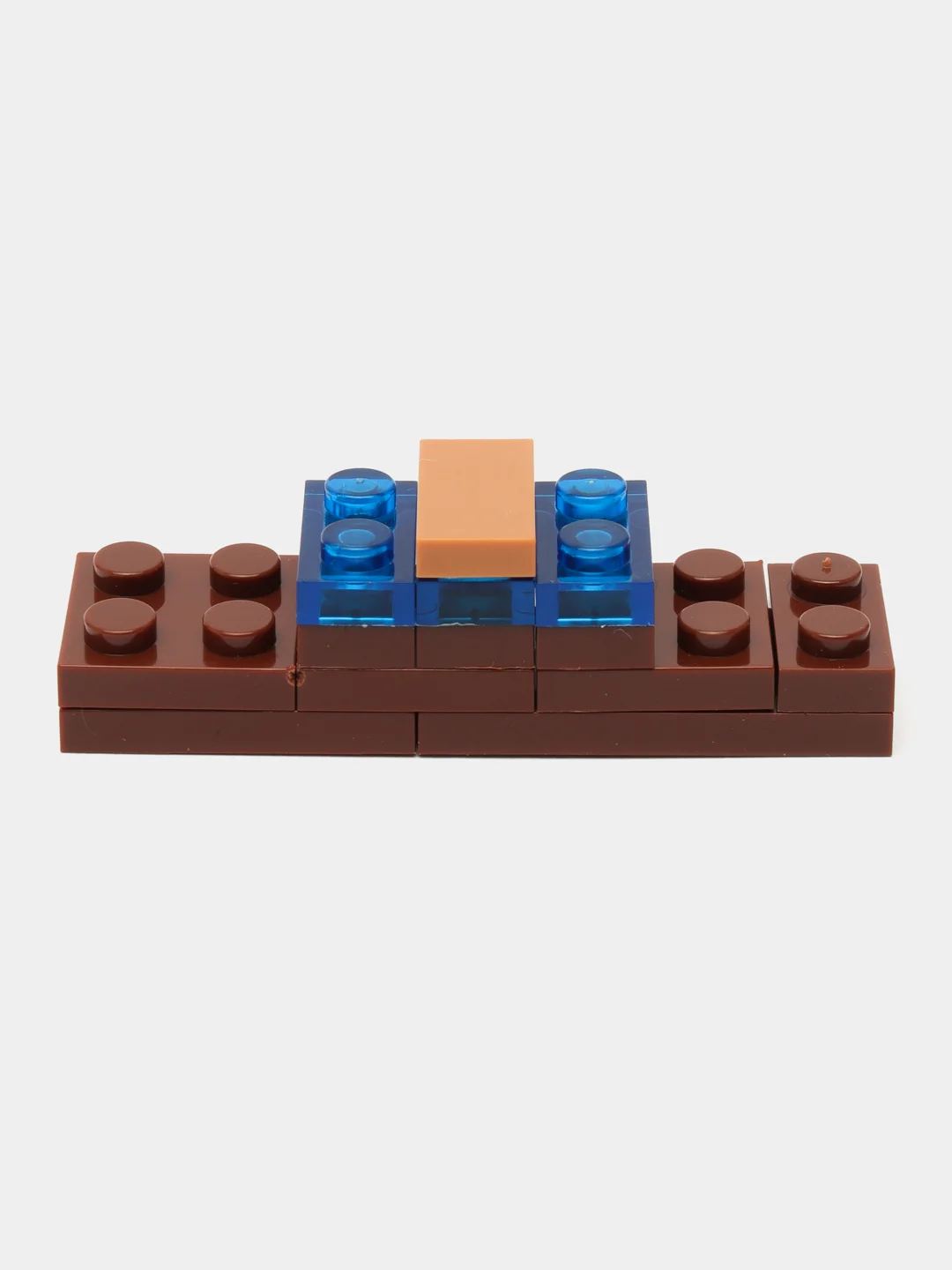 Конструктор Майнкрафт, Minecraft, 101 деталь, серый