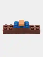 Конструктор Майнкрафт, Minecraft, 101 деталь, серый