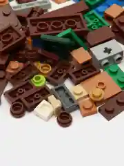 Конструктор Майнкрафт, Minecraft, 101 деталь, серый