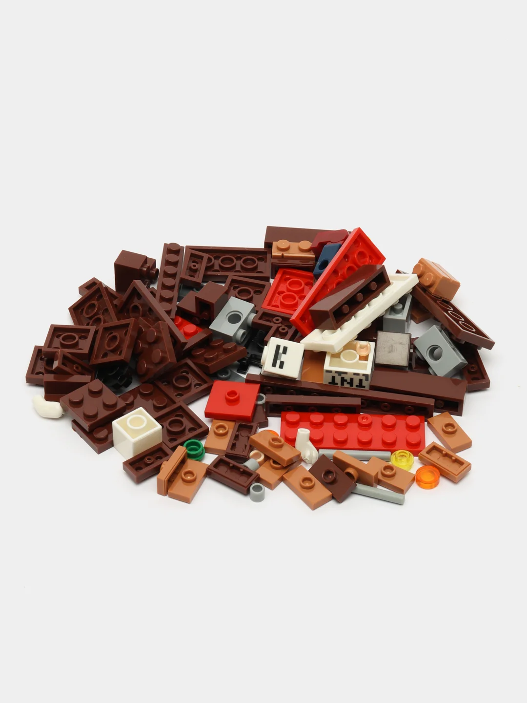 Конструктор блочный Майнкрафт, Minecraft, 101 деталь, желтый, для мальчика на подарок