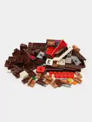 Конструктор блочный Майнкрафт, Minecraft, 101 деталь, желтый, для мальчика на подарок