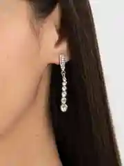 Серебряный серьги