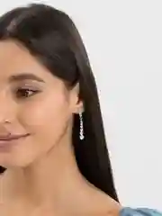 Серебряный серьги