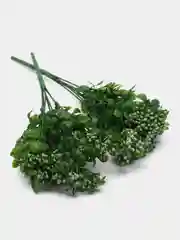 Желтый букет искусственной зелени