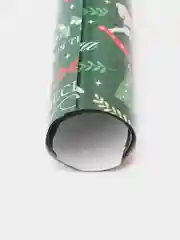 Мятный бумага упаковочная новогодняя, 100 х 70 см