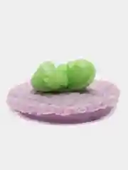 Лайм мыло ручной работы "Дракоша на подушке", в куполе