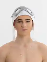 Серый шапка для бани / Шапка для бани и сауны, разные виды