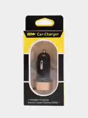 Золотой автомобильное зарядное устройство 2*USB 2,0; 3,1 А