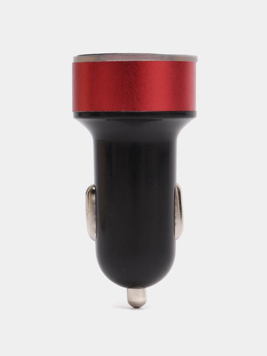 Красный автомобильное зарядное устройство 2*USB 2,0; 3,1 А
