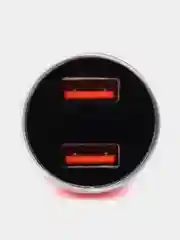 Красный автомобильное зарядное устройство 2*USB 2,0; 3,1 А