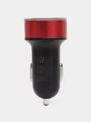 Красный автомобильное зарядное устройство 2*USB 2,0; 3,1 А