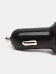 Серебряный автомобильное зарядное устройство 2*USB 2,0; 3,1 А