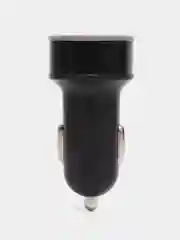 Черный автомобильное зарядное устройство 2*USB 2,0; 3,1 А