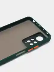 Морской чехол Xiaomi Redmi Note 11 Pro / Redmi Note 12 пластиковый матовый цветными кнопками