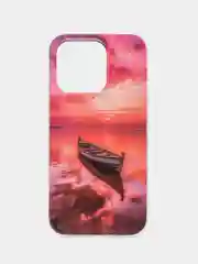 Марсала чехол для iPhone 15 Pro, 15 Pro Max / Айфон 15 Про, 15 Про Макс силиконовый, с рисунком
