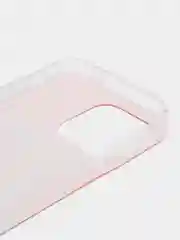 Пудровый чехол для iPhone 15 Pro, 15 Pro Max / Айфон 15 Про, 15 Про Макс силиконовый, с рисунком