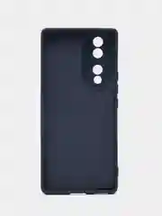 Темно-синий чехол для Honor 70 / Хонор 70, силиконовый Silicone Cover