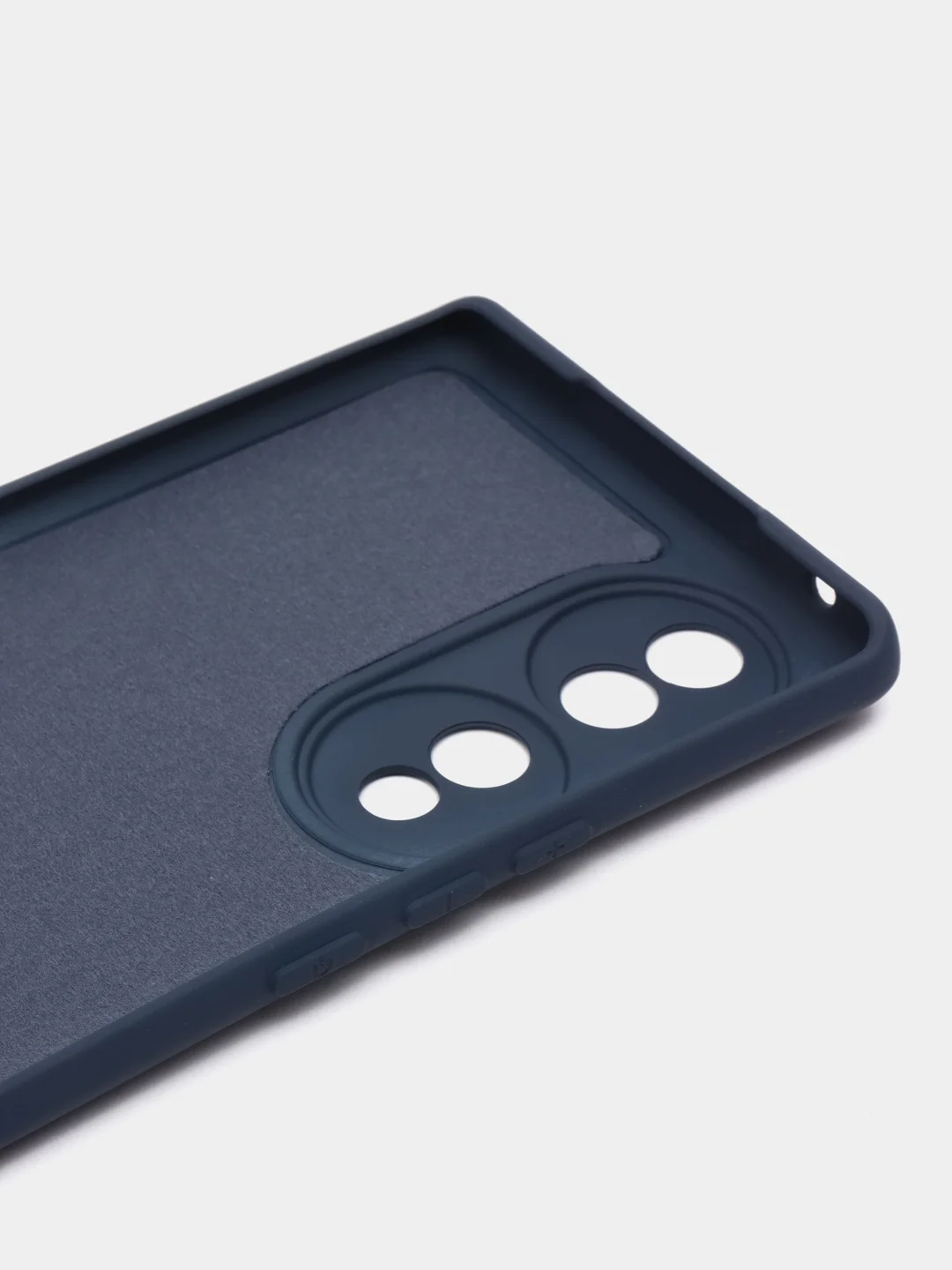 Темно-синий чехол для Honor 70 / Хонор 70, силиконовый Silicone Cover