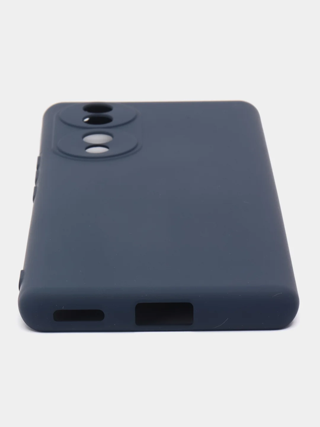 Темно-синий чехол для Honor 70 / Хонор 70, силиконовый Silicone Cover
