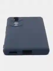 Темно-синий чехол для Honor 70 / Хонор 70, силиконовый Silicone Cover