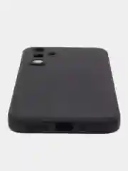 Угольный чехол для Samsung Galaxy A54 / Самсунг Галакси А54, силиконовый, матовый