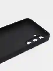 Угольный чехол для Samsung Galaxy A54 / Самсунг Галакси А54, силиконовый, матовый