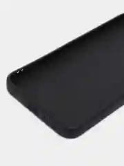 Угольный чехол для Samsung Galaxy A54 / Самсунг Галакси А54, силиконовый, матовый, черный