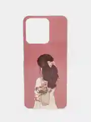 Марсала чехол для Realme C51 / Realme C53 / Реалми С53 / Realme Note 50 силиконовый, с рисунком