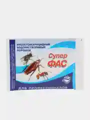 Профессиональное средство от тараканов "Супер ФАС", 10 г, 1 штука, средство от насекомых