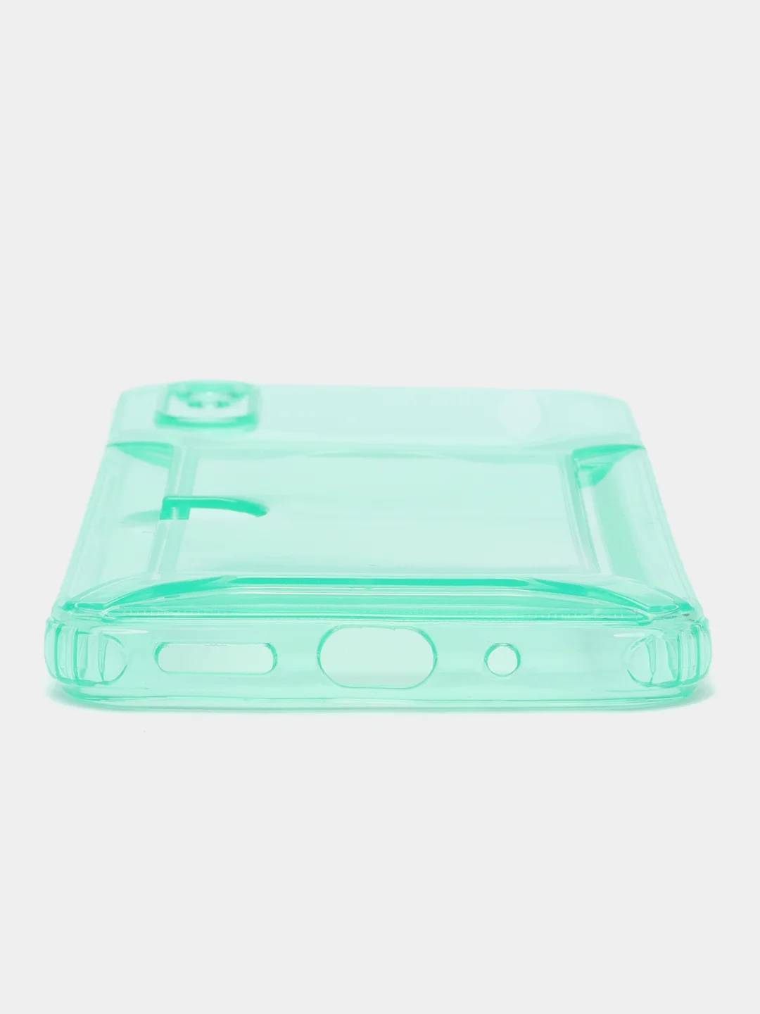Бирюзовый чехол с карманом для карт для Xiaomi Redmi 9A, прозрачный, Сяоми Редми 9А