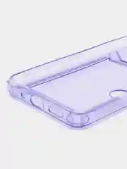 Лавандовый чехол с карманом для карт для Xiaomi Redmi 9A, прозрачный, Сяоми Редми 9А
