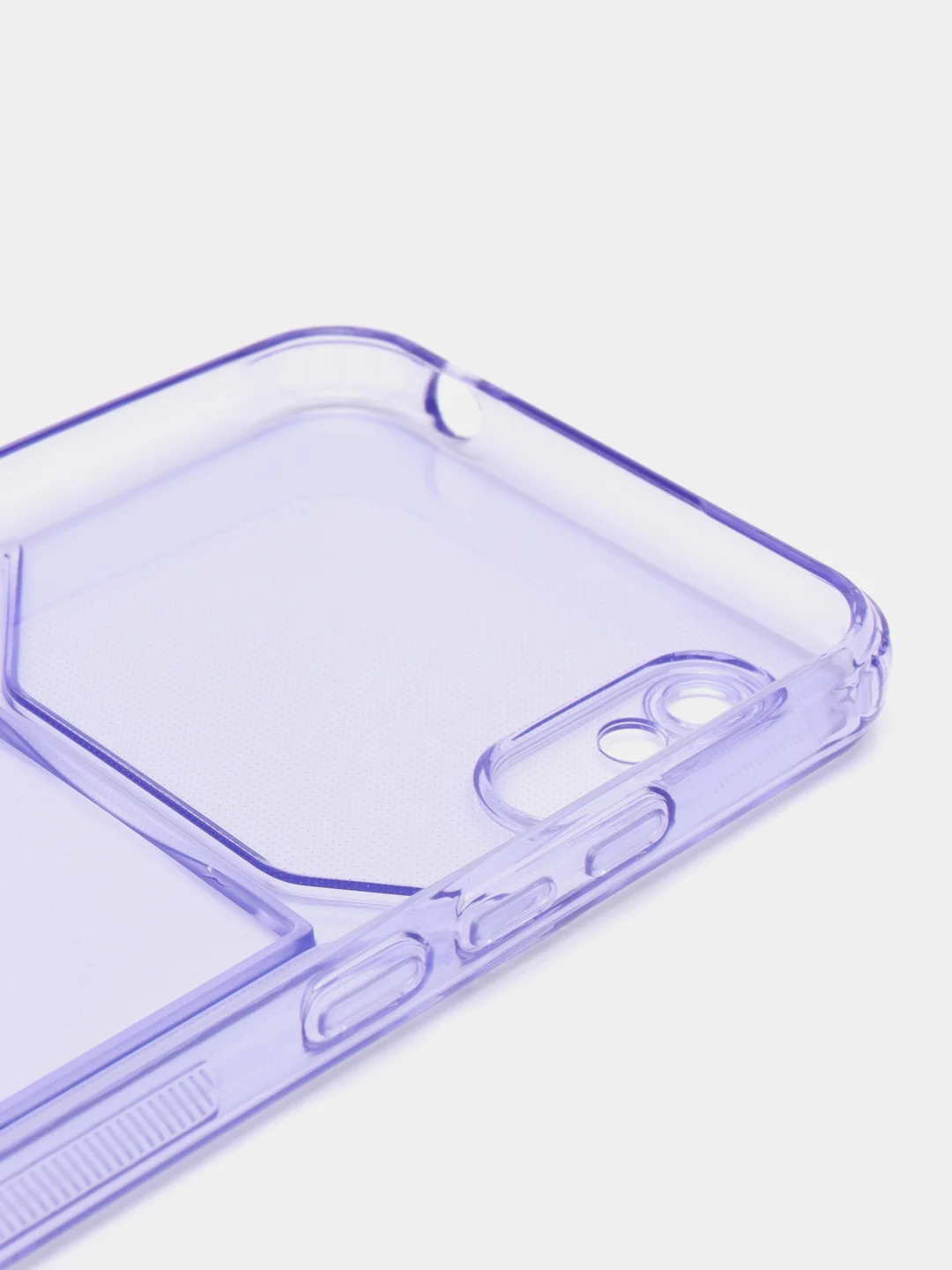 Лавандовый чехол с карманом для карт для Xiaomi Redmi 9A, прозрачный, Сяоми Редми 9А