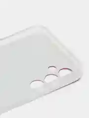 Тёмно-бордовый чехол для Samsung Galaxy A14 / Самсунг Галакси А14, силиконовый, с рисунком