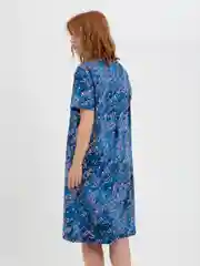 Синий халат женский домашний, Lilians
