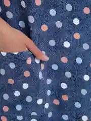 Синий меланж платье для дома, туника, Lilians