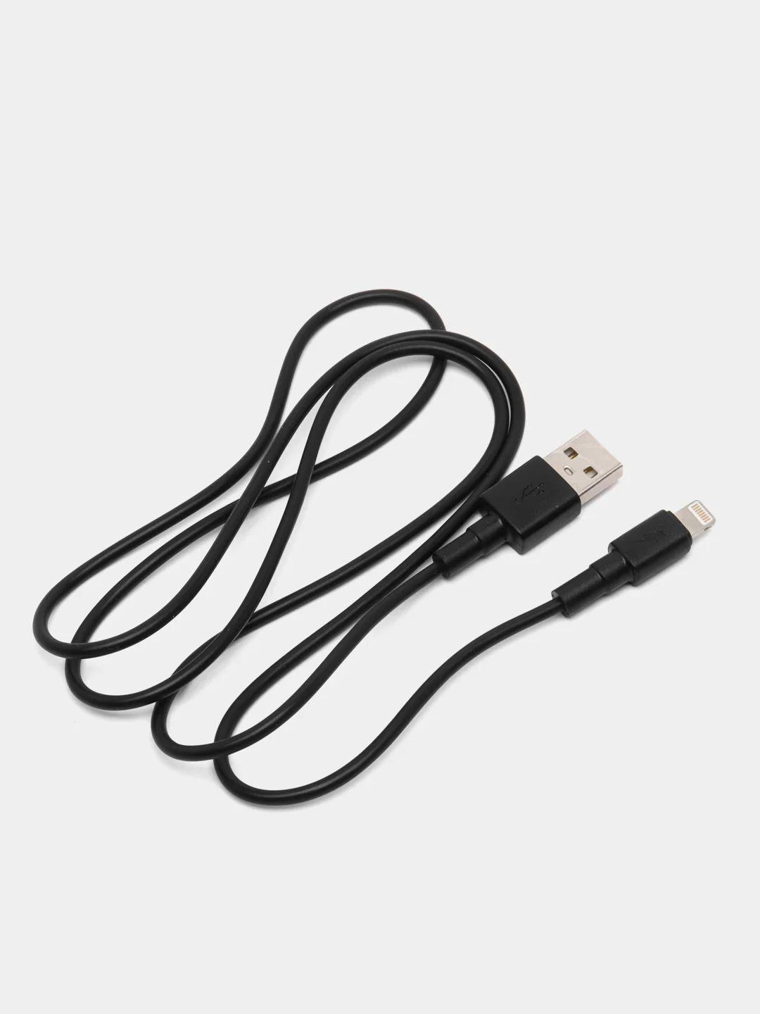 Кабель Exployd Lightning - USB, 2 А, 1 м, черный