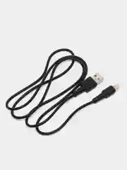 Кабель Exployd Lightning - USB, 2 А, 1 м, черный
